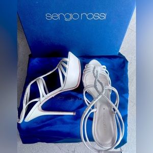 Sergio Rossi Crystal Sandals
